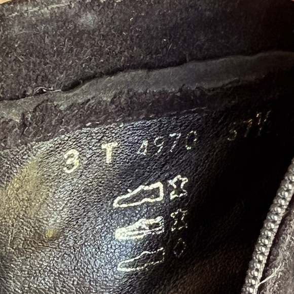 Prada Black Wedge Suede Ankle Booties - Picture 11 of 14